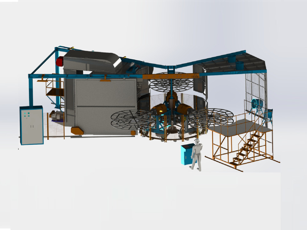 آخرین وبلاگ های شرکت در مورد ماشین رولینگ پلاستیکی چرخش برج منجر به نوآوری در فرآیند قالب گیری می شود و بهره وری و کیفیت تولید را بهبود می بخشد