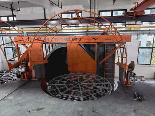 ماشین رتو مولدیینگ موتورهای سه بازو برای تولید ظرفیت بالا