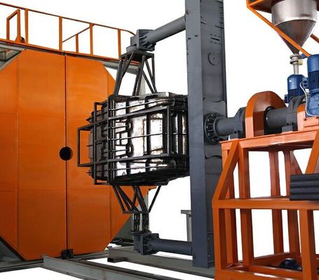 خرید 10-20 Cycles Per Hour Rotational Molding Machine Electric Heating And Customized Design تولید آنلاین