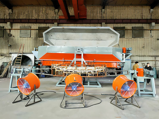 خرید Adjustable Rotation Speed Rock N Roll Rotomoulding Machine Fully Automatic تولید آنلاین