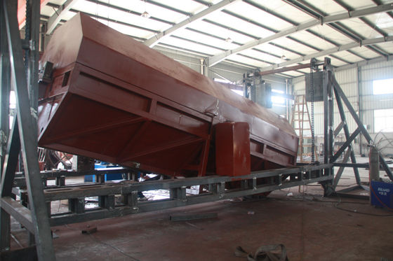 خرید Large Size Rock And Roll Rotational Moulding Machine Hot Air Circulation تولید آنلاین