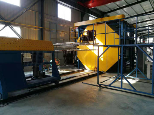 خرید Speed Rotomolding Machine With 1.2m Arm / 2.5m Arm 7.5KW 100mm/s تولید آنلاین