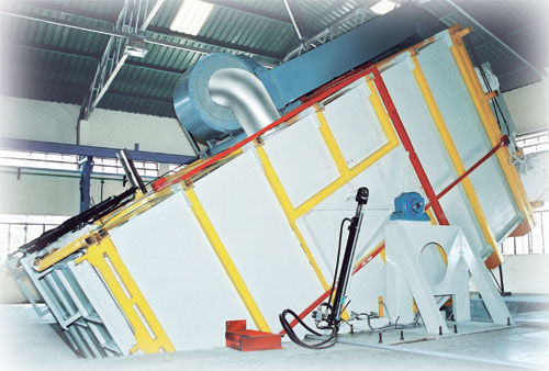 خرید 50Hz Power Source Roto Molding Machines 500-1000 Liters تولید آنلاین