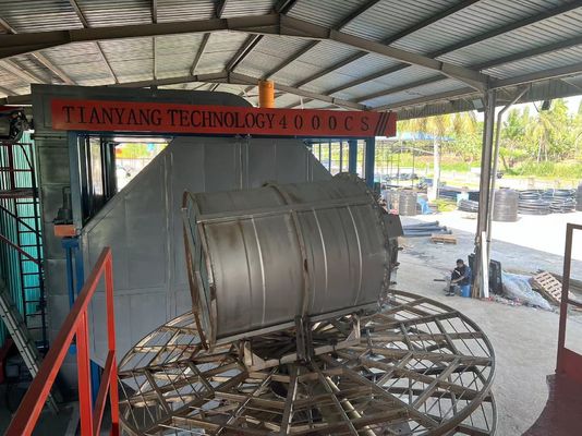 خرید Rotary Rotomolding Equipment Plastic Products Production Automatic تولید آنلاین