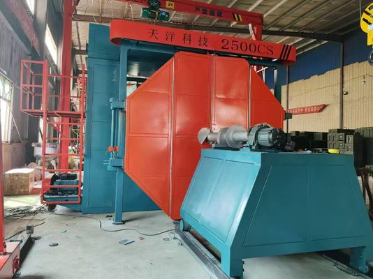 خرید Advanced 2 Carriage Shuttle Rotoplastic Machinery With 10-50min Heating Time تولید آنلاین