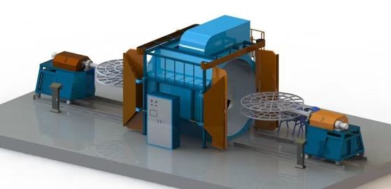 خرید Plastic Product Making Shuttle Rotomolding Machine High Efficiency تولید آنلاین