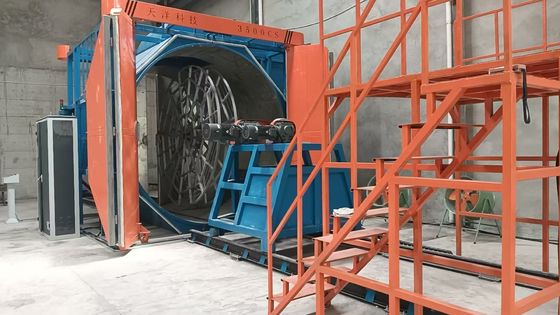 خرید The Dual-Arm Shuttle Rotomolding Machine A Flexible Solution for Large Plastic Products with Customizable Molding Capacity تولید آنلاین