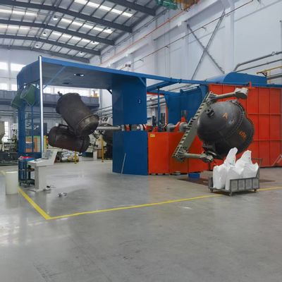 خرید Efficiently Produce Large Storage Tanks and More with Three-Arm Carousel Rotational Molding Equipment تولید آنلاین