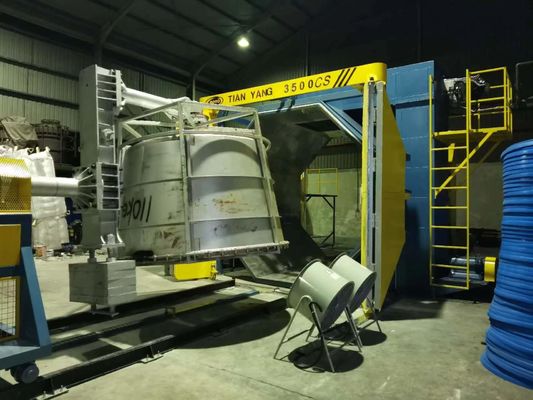 ماشین ساخت محصولات پلاستیکی ماشین چرخش شاتل در چین 3500 ماشین قالب بندی پلاستیکی خودکار